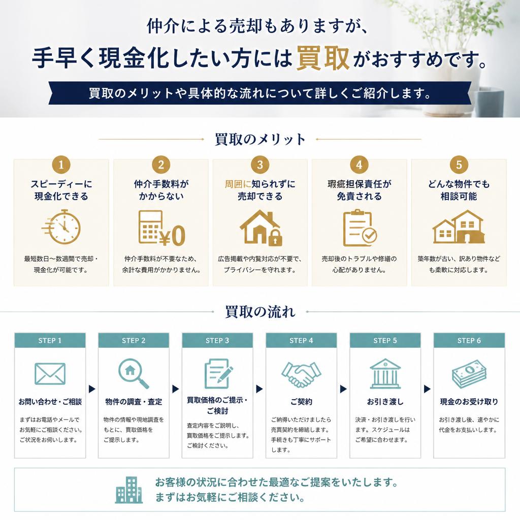 不動産売却の選択肢