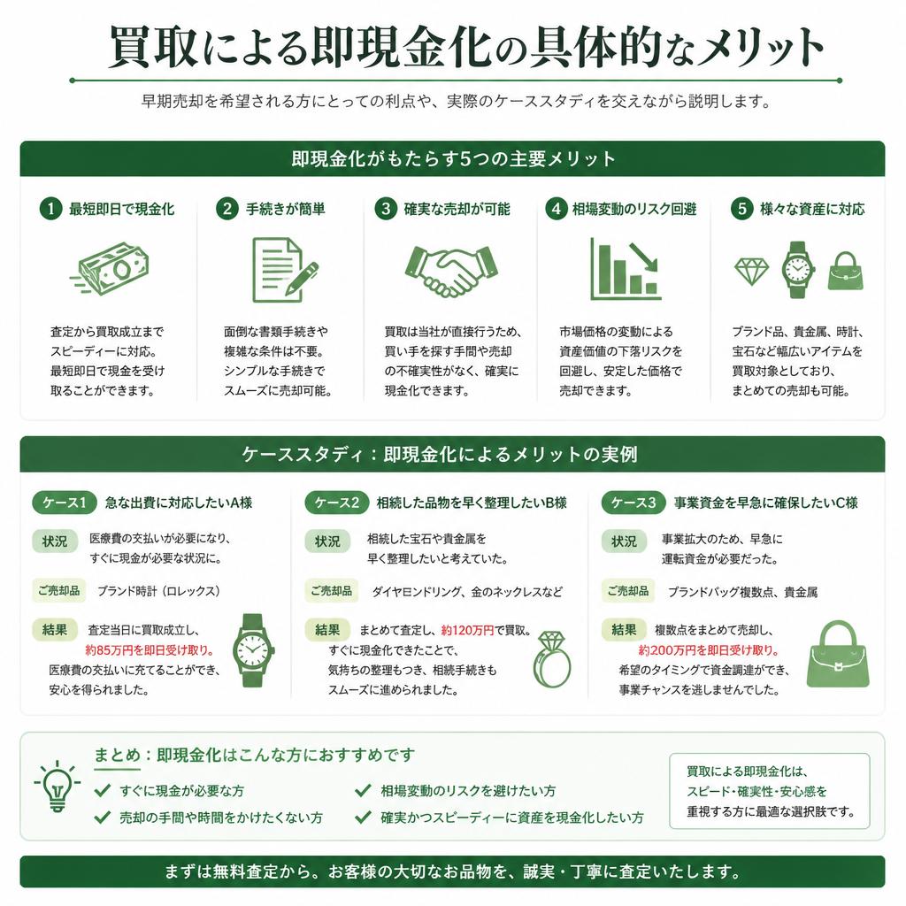 即現金化の方法