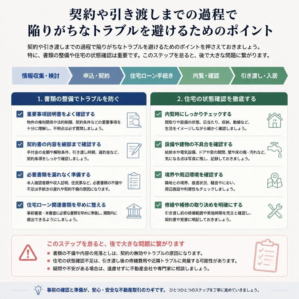 ステップ4: トラブルを避けるための注意点
