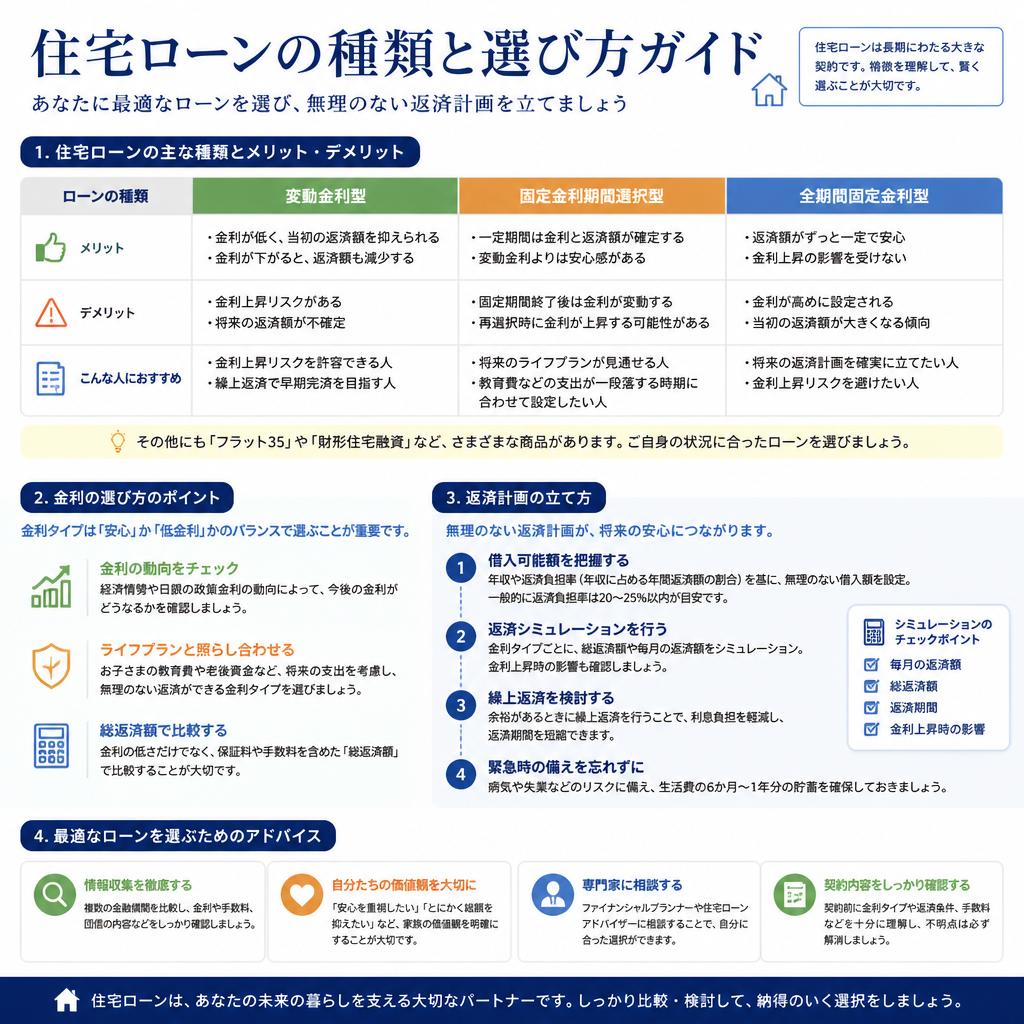 3. 住宅ローンの基本と選び方