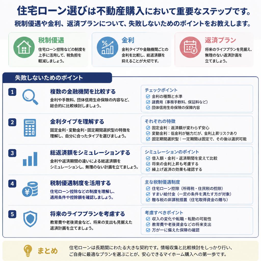 賢い住宅ローンの選び方