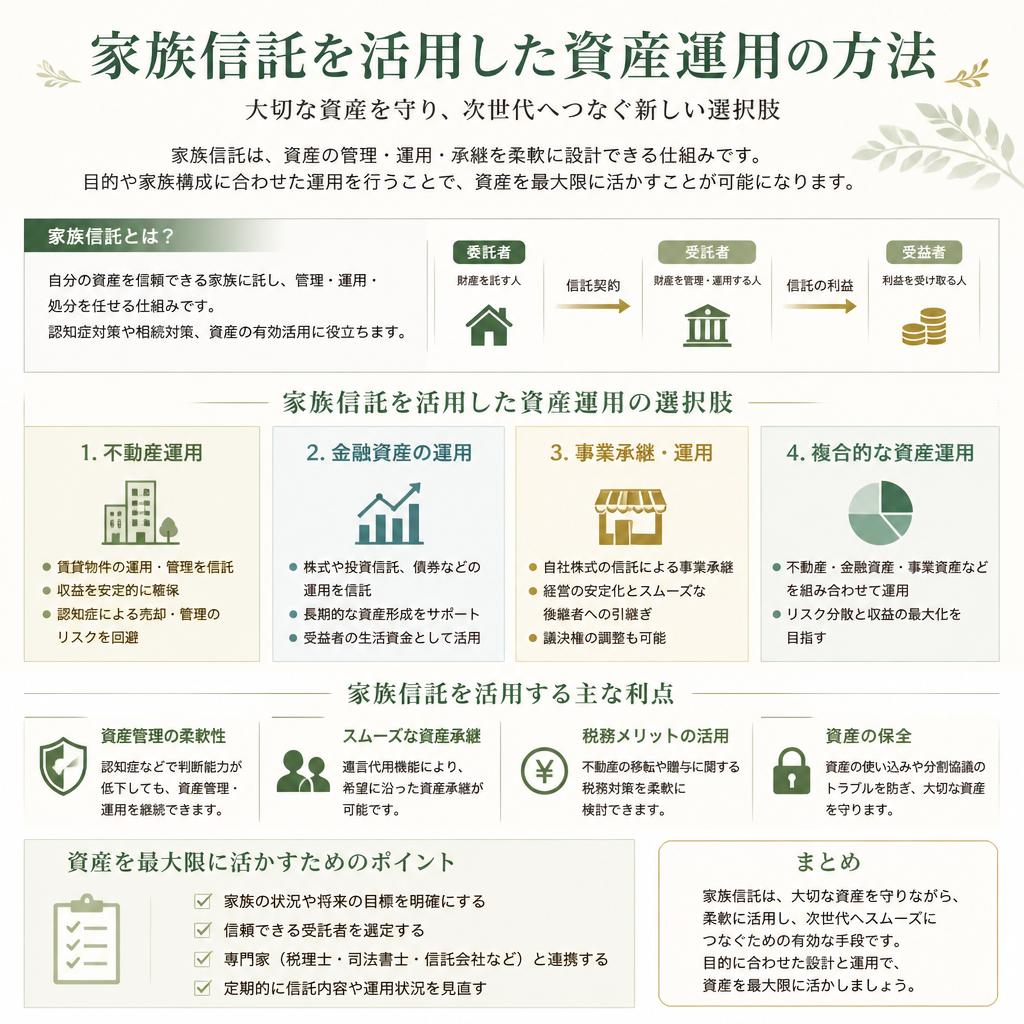 資産運用の選択肢とその特長