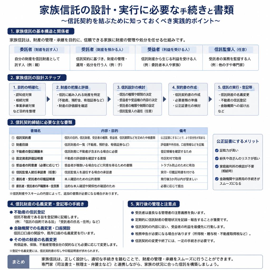実際の手続きと必要書類の紹介