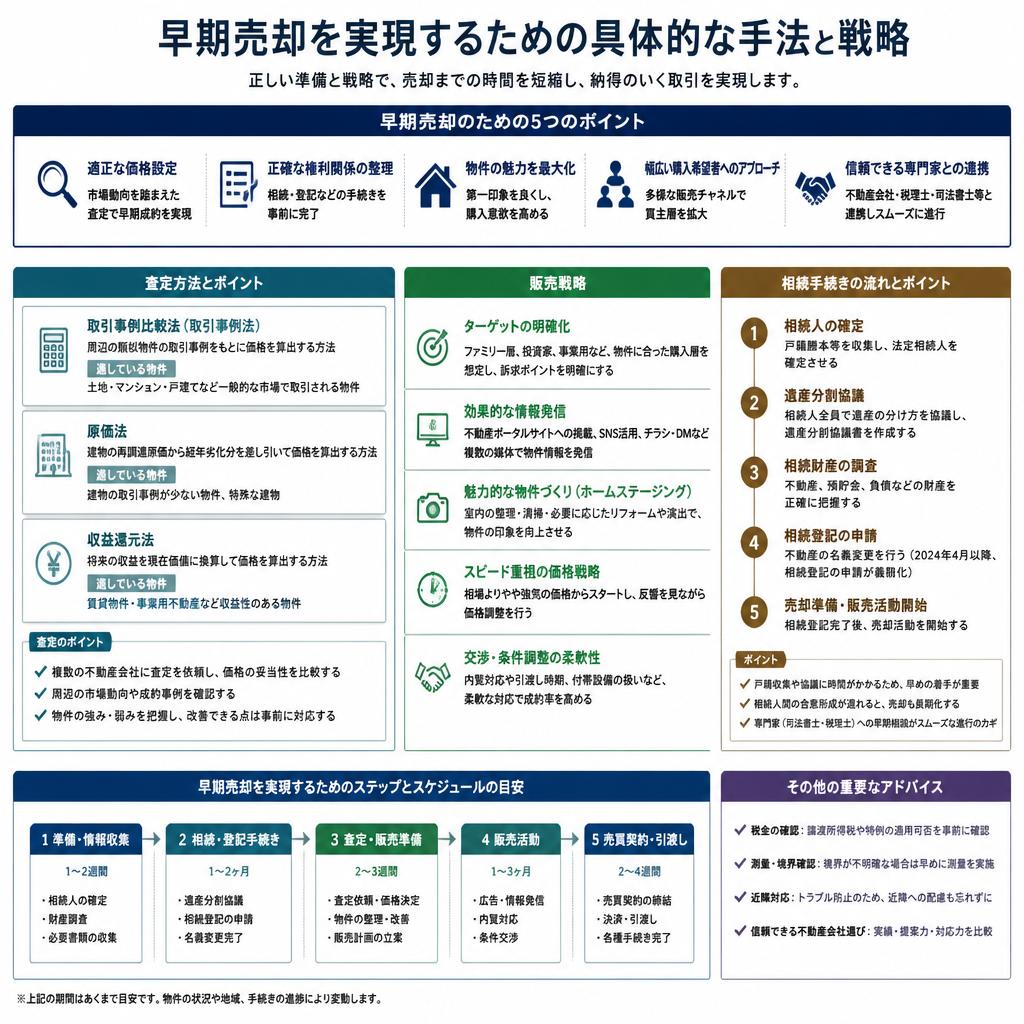 早期売却を実現する方法