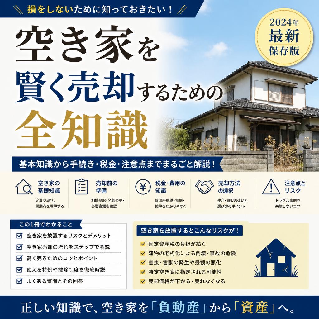 空き家を賢く売却するための全知識