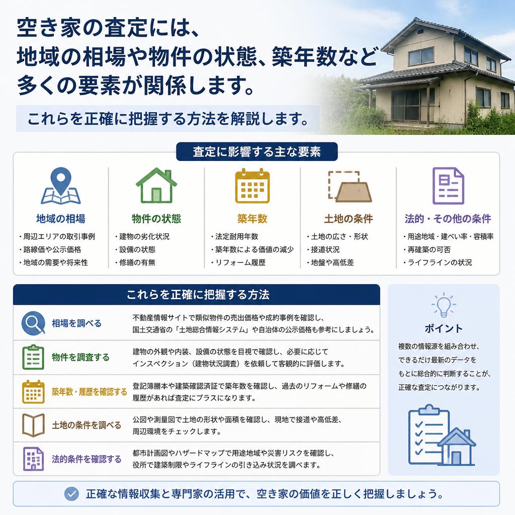2. 空き家の査定方法とその基準