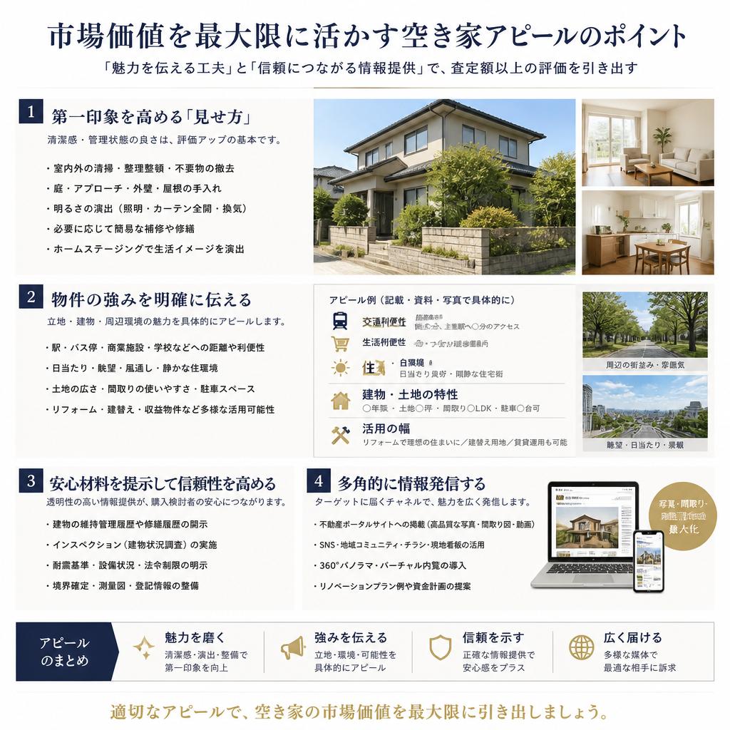 4. 空き家を高く売るためのポイント