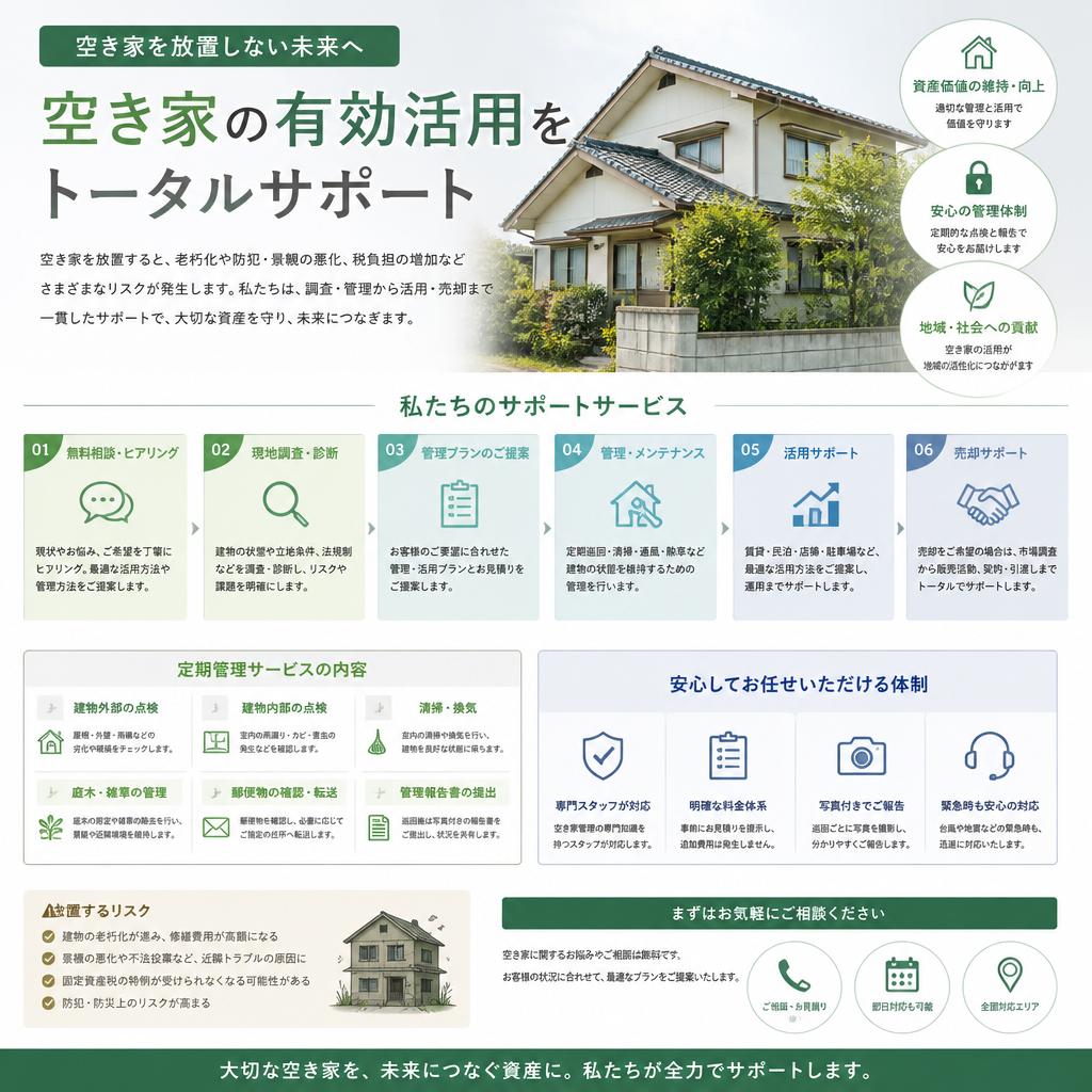 4. 空き家管理サービスのご提案