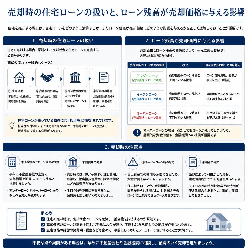 住宅ローンの取り扱いとその影響