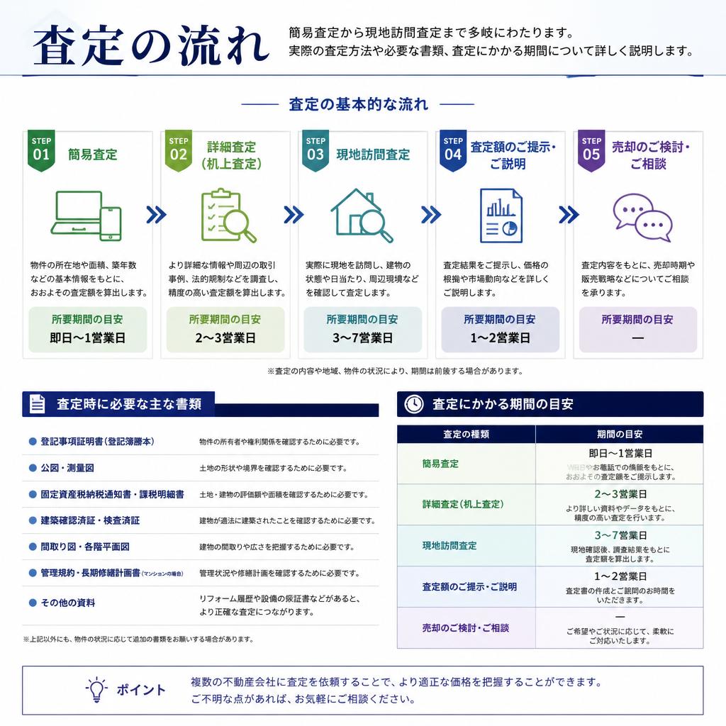 2. 査定の具体的なプロセス