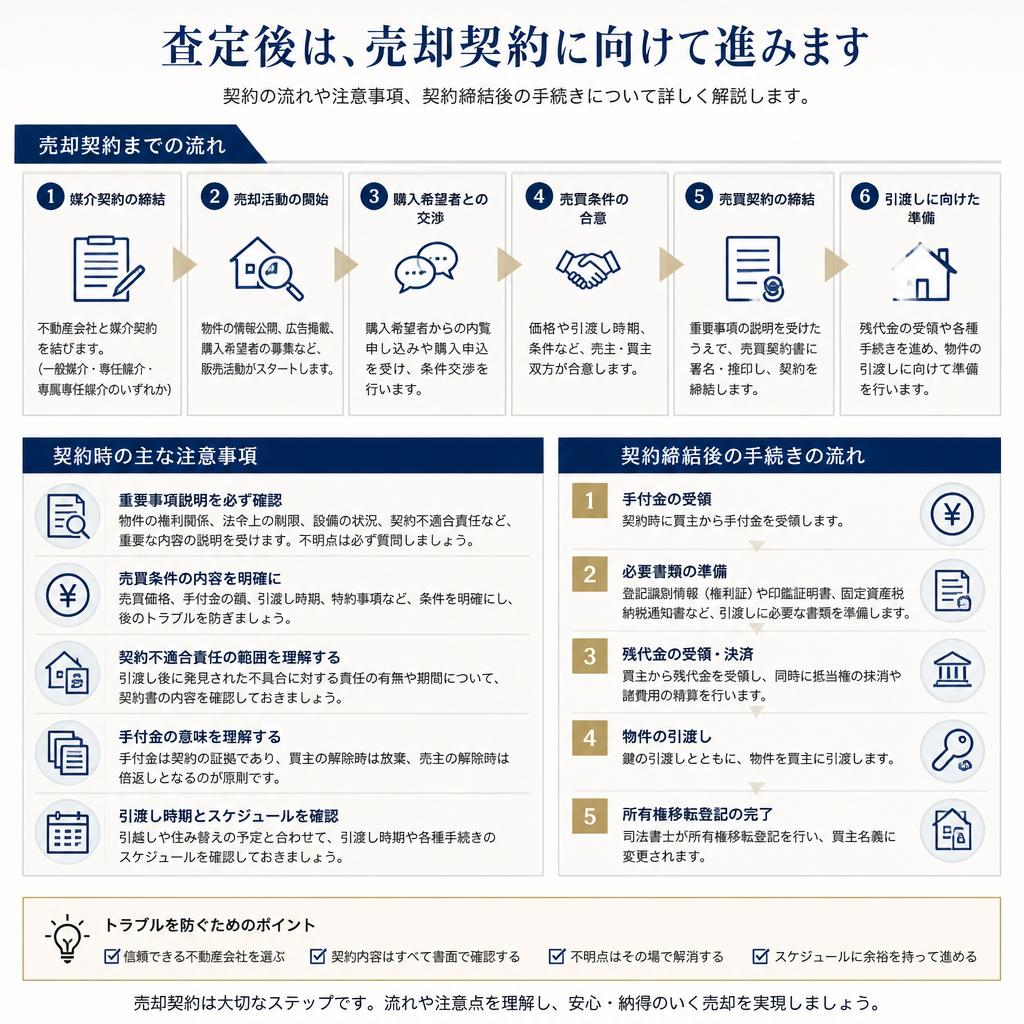 3. 売却契約までのステップ