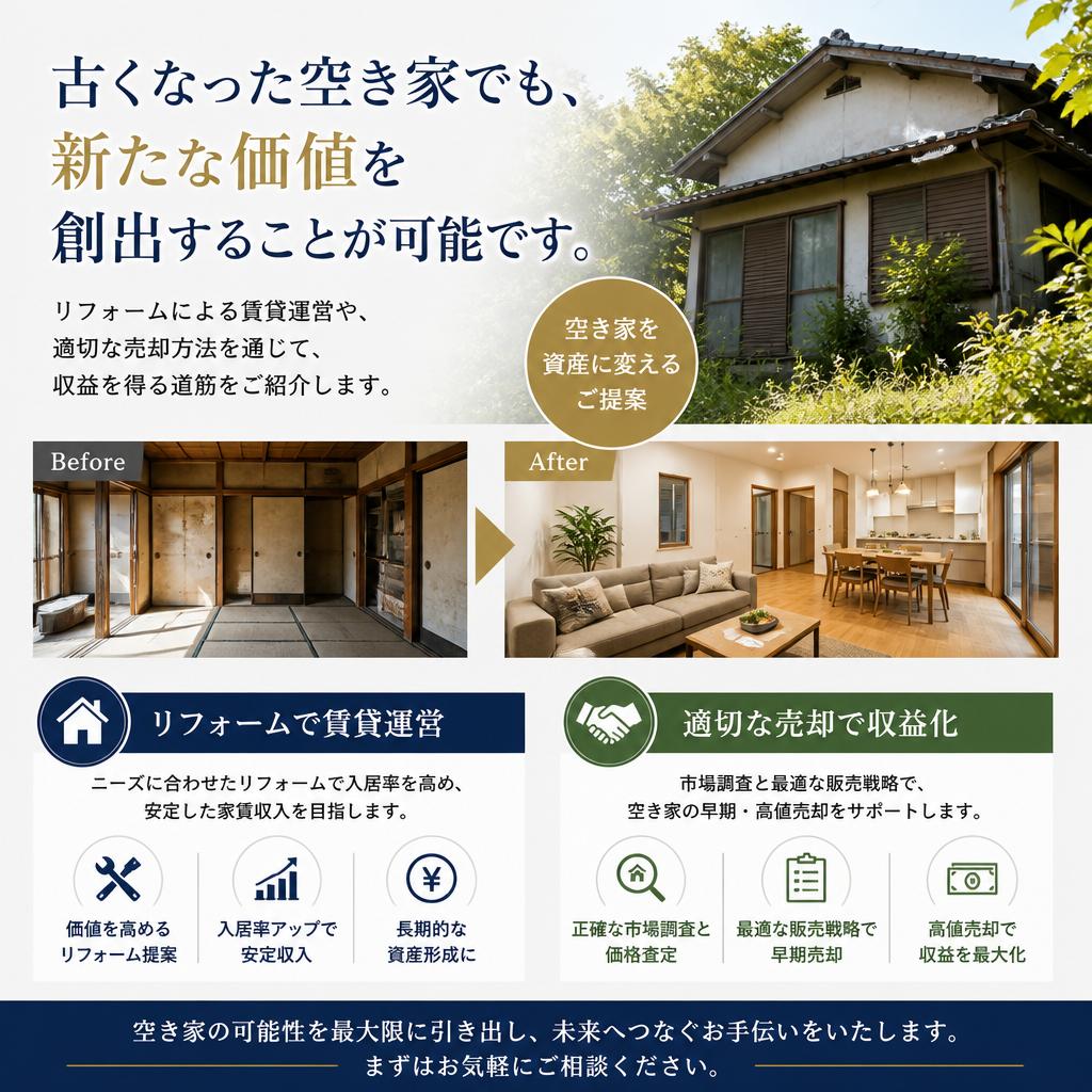 空き家を有効活用する方法