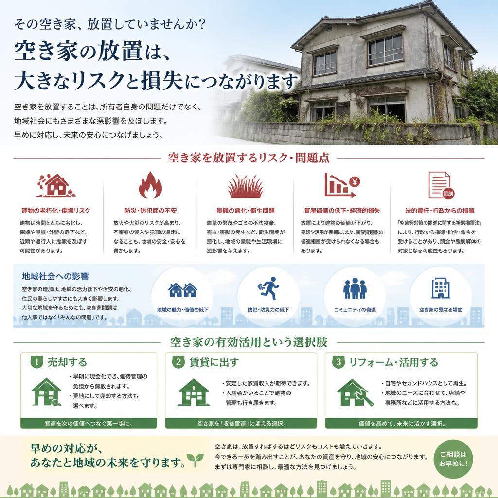 空き家対策とその必要性