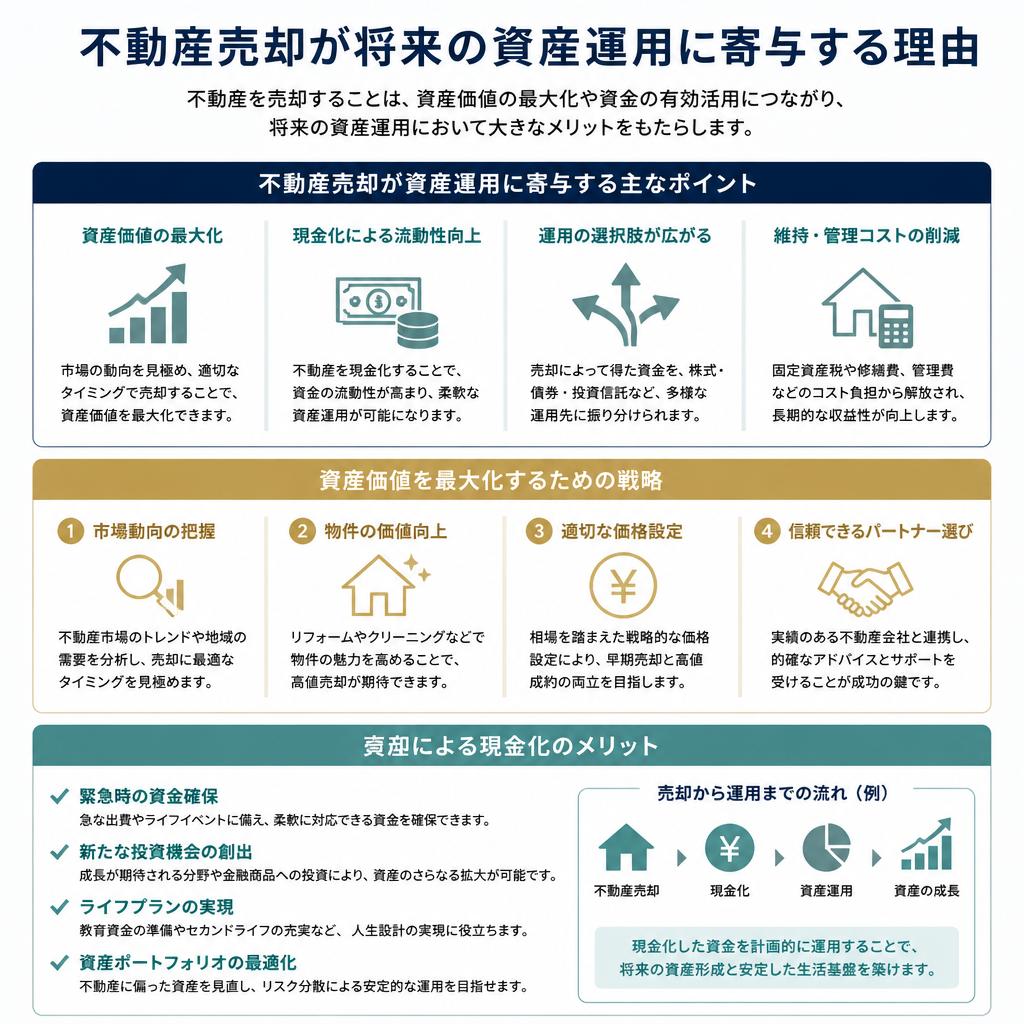 資産運用としての不動産売却