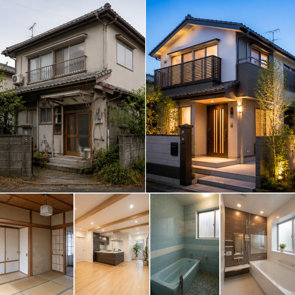 リフォームで価値を上げる