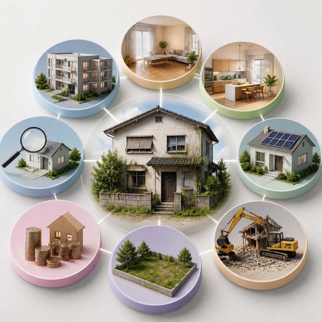 空き家管理の選択肢