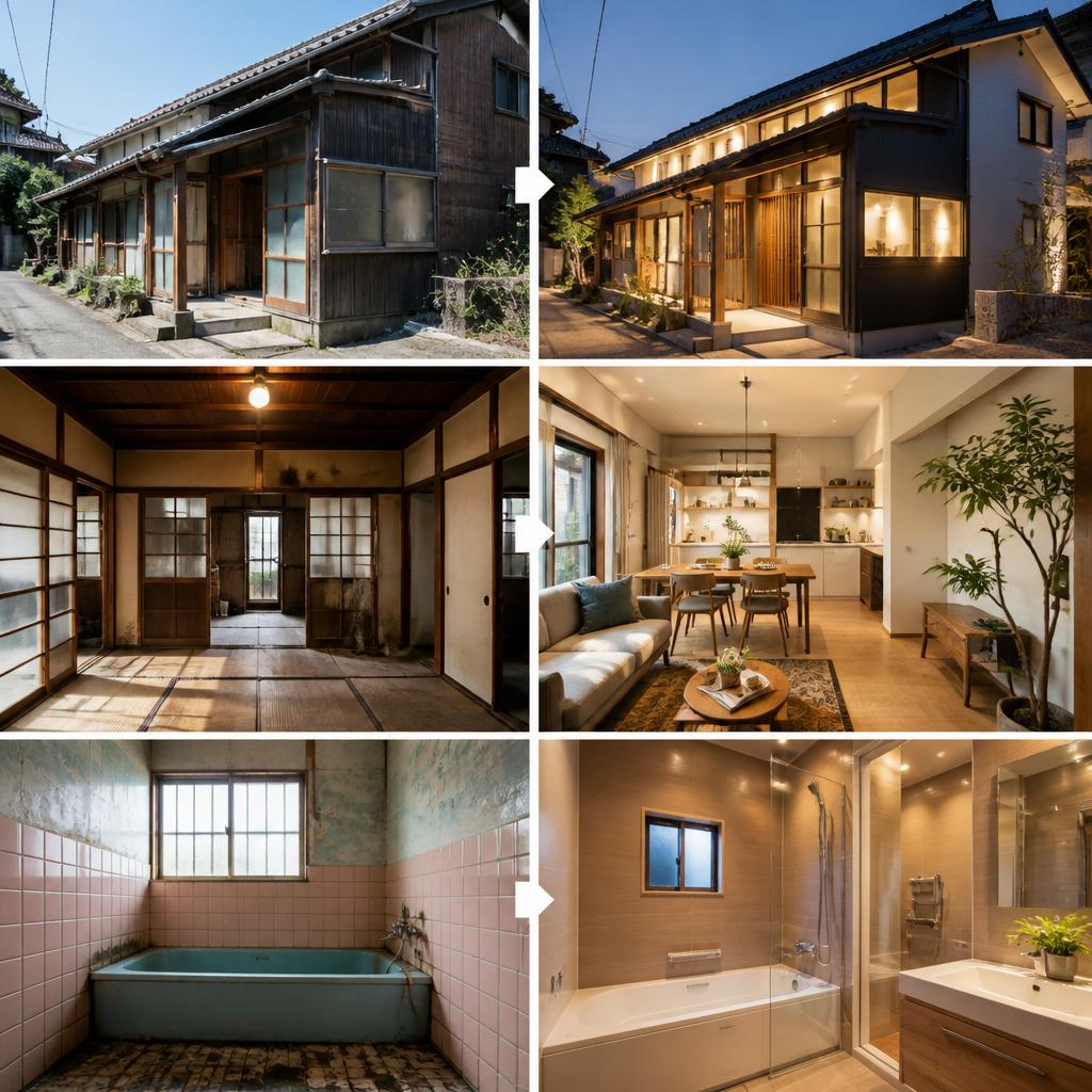 新たなアプローチ：空き家リフォームのメリット