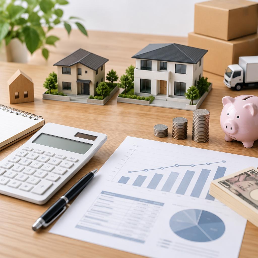 住み替え資金を見える化。売却額・ローン残債・諸費用を整理