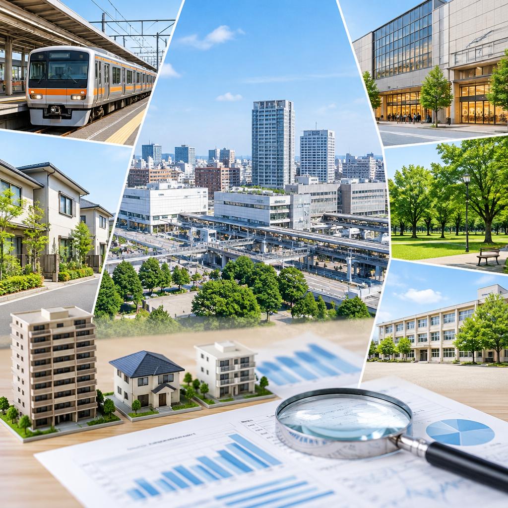 立川市の地域相場を知る。エリアごとの違いが価格に影響